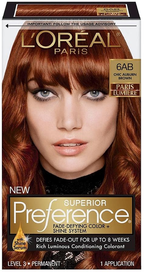 l'oreal paris brown hair dye|l'oreal preference colour chart uk.